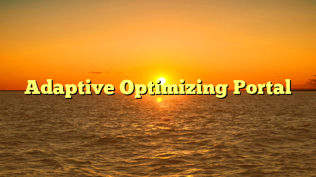 Adaptive Optimizing Portal
