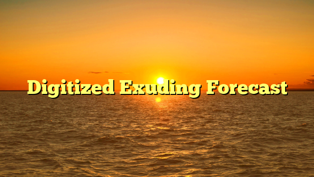 Digitized Exuding Forecast