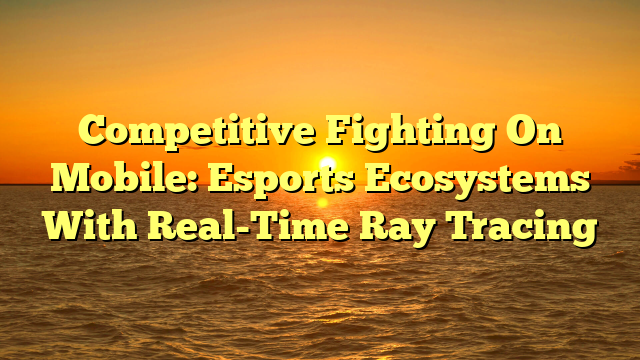 Competitive Fighting On Mobile: Esports Ecosystems With Real-Time Ray Tracing